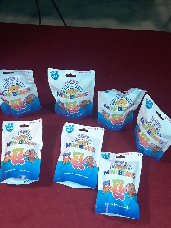 Build-A-Bear Other - Build-A-Bear MiniBeans Series 1 Bundle Of 7 Packages